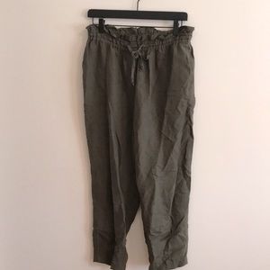 NWOT H&M Linen-Blend Pants